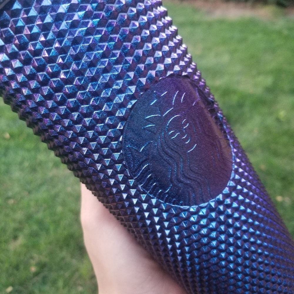 🆕️Starbucks, Custom, Duochrome Studded Tumbler - Picture 6 of 14